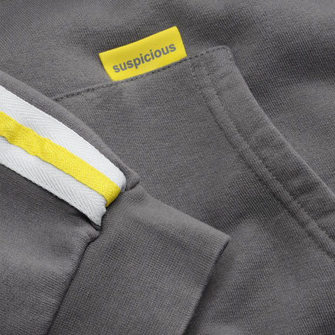 The Suspicious Lining Hoodie - Dark Shadow