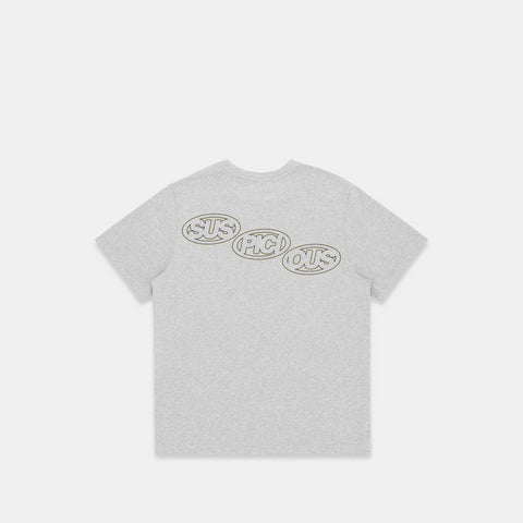 The Triple Tee - Neutral Heather