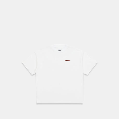 Winter1 / The Skier Tee - White