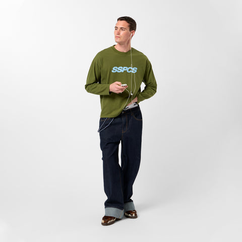 Bestsellers Variants / Track Longsleeve - Deep Moss