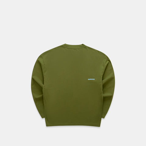 Bestsellers Variants / Track Longsleeve - Deep Moss