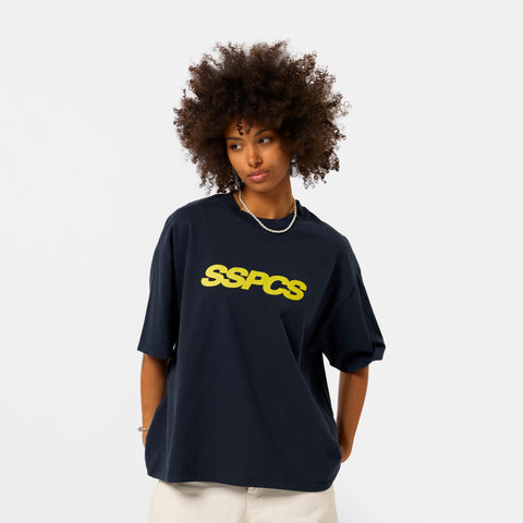Bestsellers Variants / Track Tee - Nightfall & Yellow