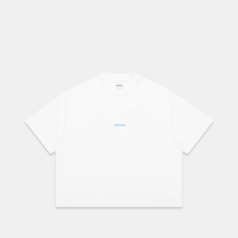 GTD2 / TriStar Blue Tee - White