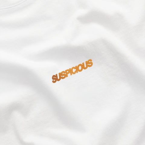 GTD2 / TriStar Orange Tee - White