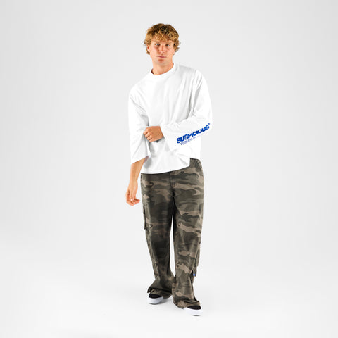 +351 Cotton / Up My Sleeve Longsleeve - White