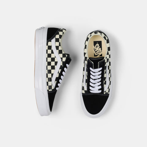Vans Old Skool LX Checkerboard - Black/Off White