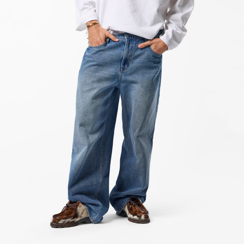 Winter4 / Vertified Baggy Jeans - Washed Blue