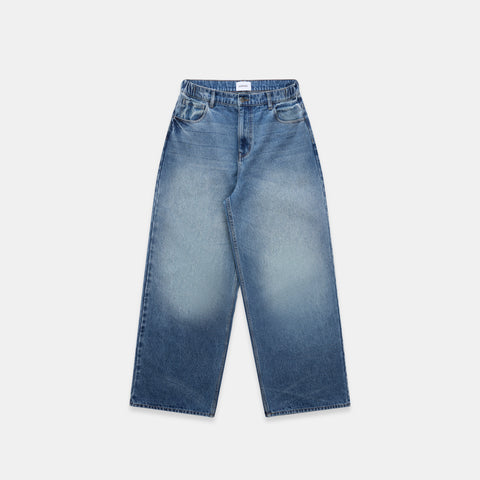Winter4 / Vertified Baggy Jeans - Washed Blue