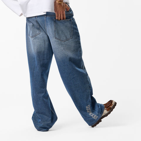 Winter4 / Vertified Baggy Jeans - Washed Blue