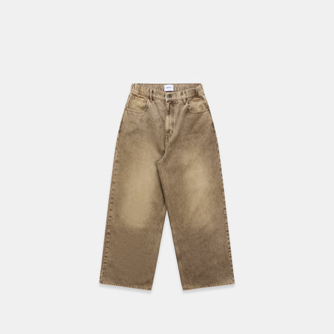 Winter4 / Vertified Baggy Jeans - Washed Brown