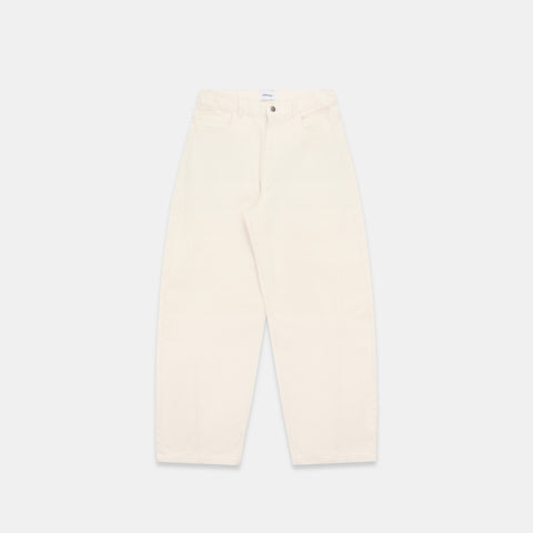 Spring 1 / Vertified Barrel Jeans - Egret
