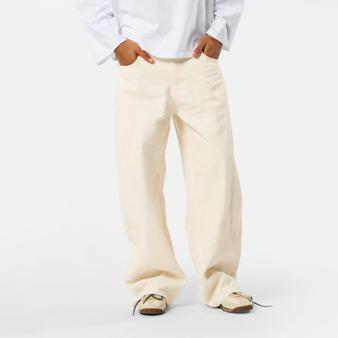 Spring 1 / Vertified Barrel Jeans - Egret