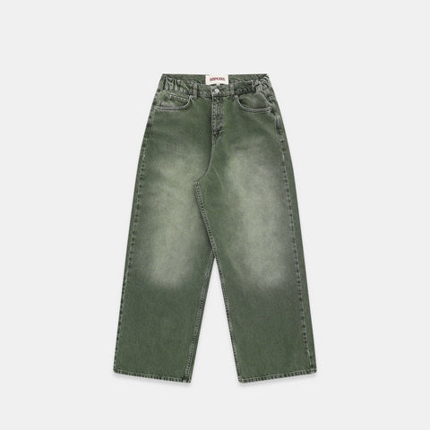 Buongiorno / Vertified Roomie Jeans - Washed Green