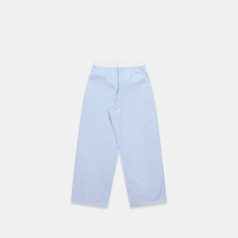 Spring 1 / Vertified Striped Cotton Pants - Blue