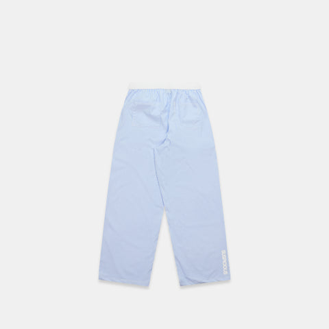 Spring 1 / Vertified Striped Cotton Pants - Blue