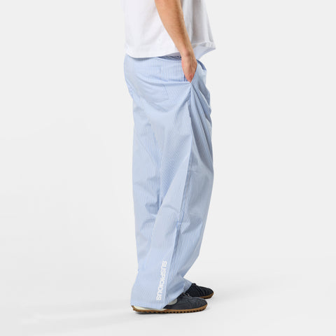 Spring 1 / Vertified Striped Cotton Pants - Blue