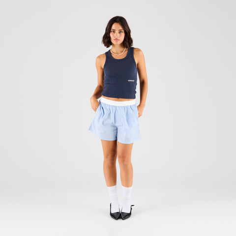 Spring 1 / Vertified Striped Pocket Boxershorts - Blue