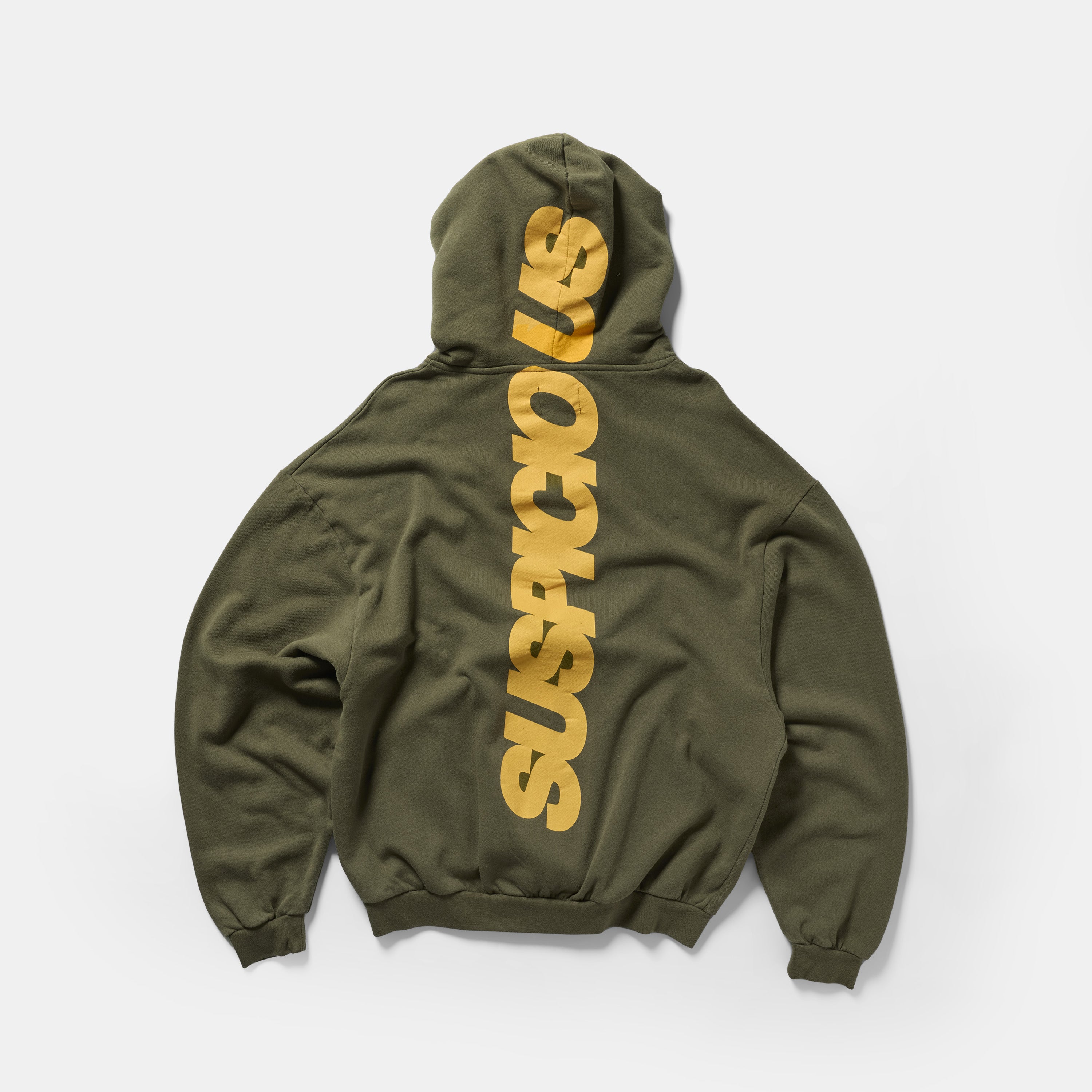 Vertified Zip-Up Hoodie - Khaki – Suspicious Antwerp