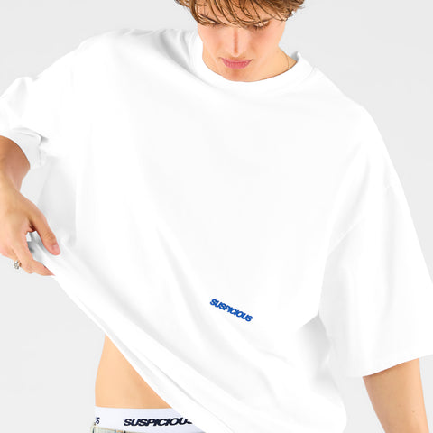 Gent / Walpoortstraat 28 Tee - White