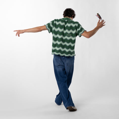 Spring / Wavy Polo - Green