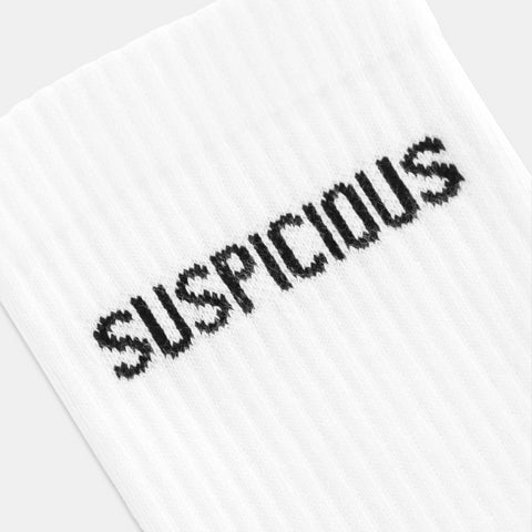 PL / The Suspicious Socks - White
