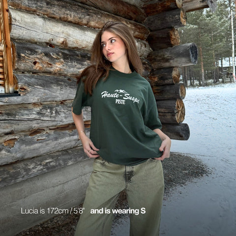 The Haute Suspi Tee - Forest Green