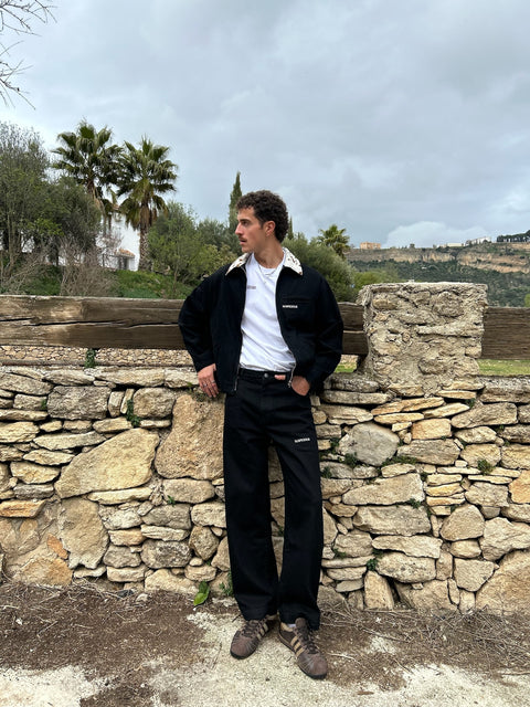 Daisy Wide Leg Denim - Black