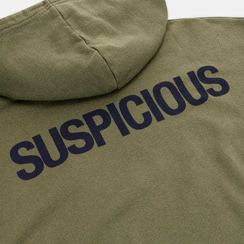 The Suspicious Hoodie - Sage