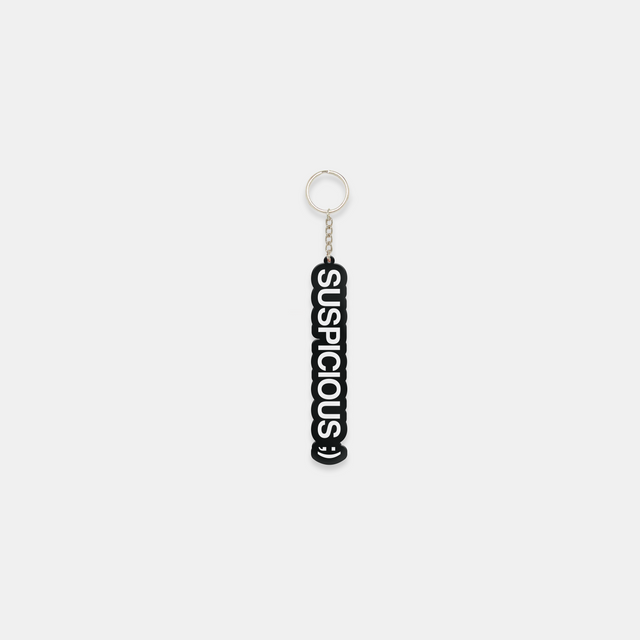 The Rubber Keychain - Black
