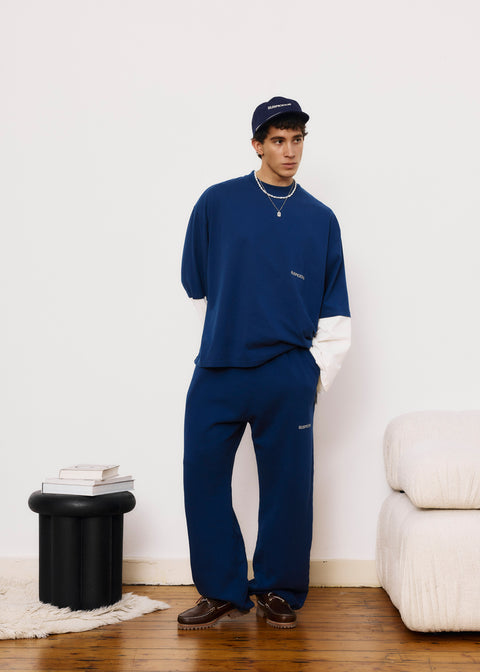 The Essentials Layered Longsleeve - Navy