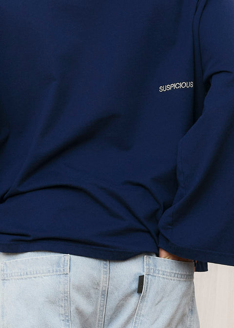 The Essentials Longsleeve - Navy