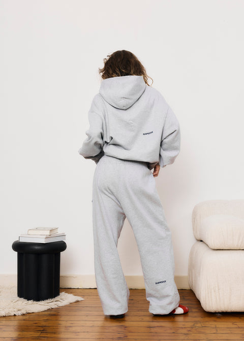 The Essentials Hoodie - Neutral Heather