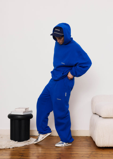 The Essentials Hoodie - Big Blue