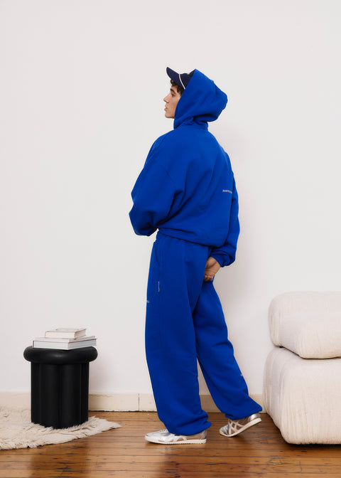 The Essentials Hoodie - Big Blue