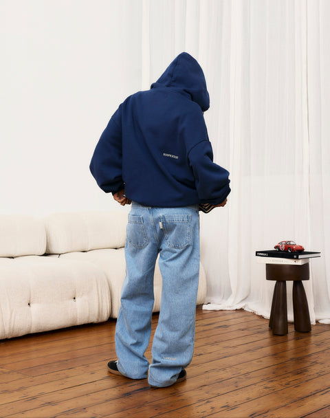 The Essentials Hoodie - Navy