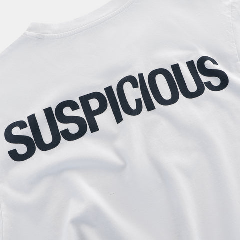 The Suspicious Tee - White