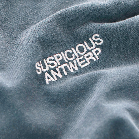 The Essentials Crewneck - Stonewash Navy