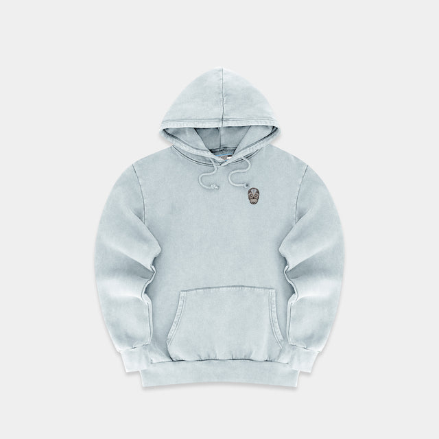 (The Butterfly Effect - Botswana) The Cheetah Classic Hoodie - Manor Blue