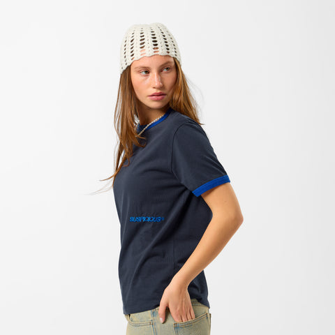 +351 Cotton / 351 Essentials Ringer Tee - Nightfall