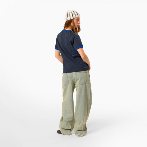 +351 Cotton / 351 Essentials Ringer Tee - Nightfall