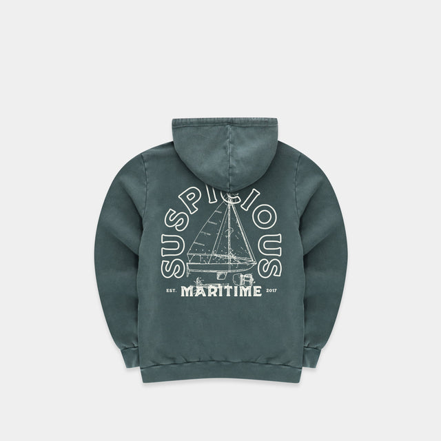 (Project Maritime) The Maritime Odyssey Hoodie - Navy