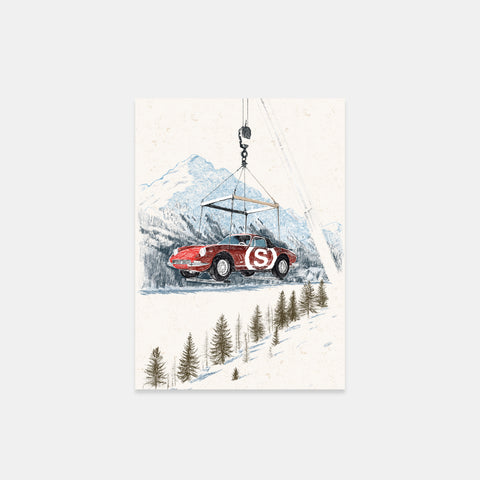 Christmas Cards / Snowbound Speed Card - White