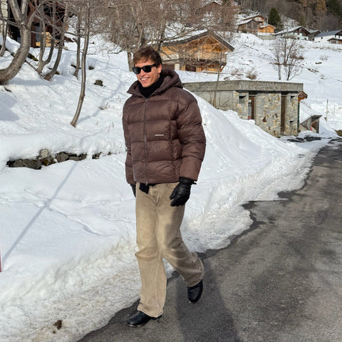 Winter4 / Vertified Baggy Jeans - Washed Brown