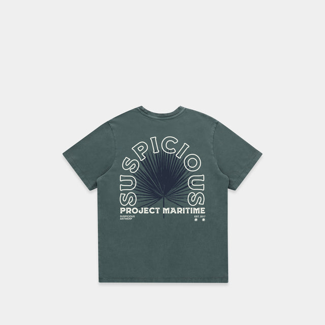 (Project Maritime) The Deep Coral Odyssey Tee - Navy