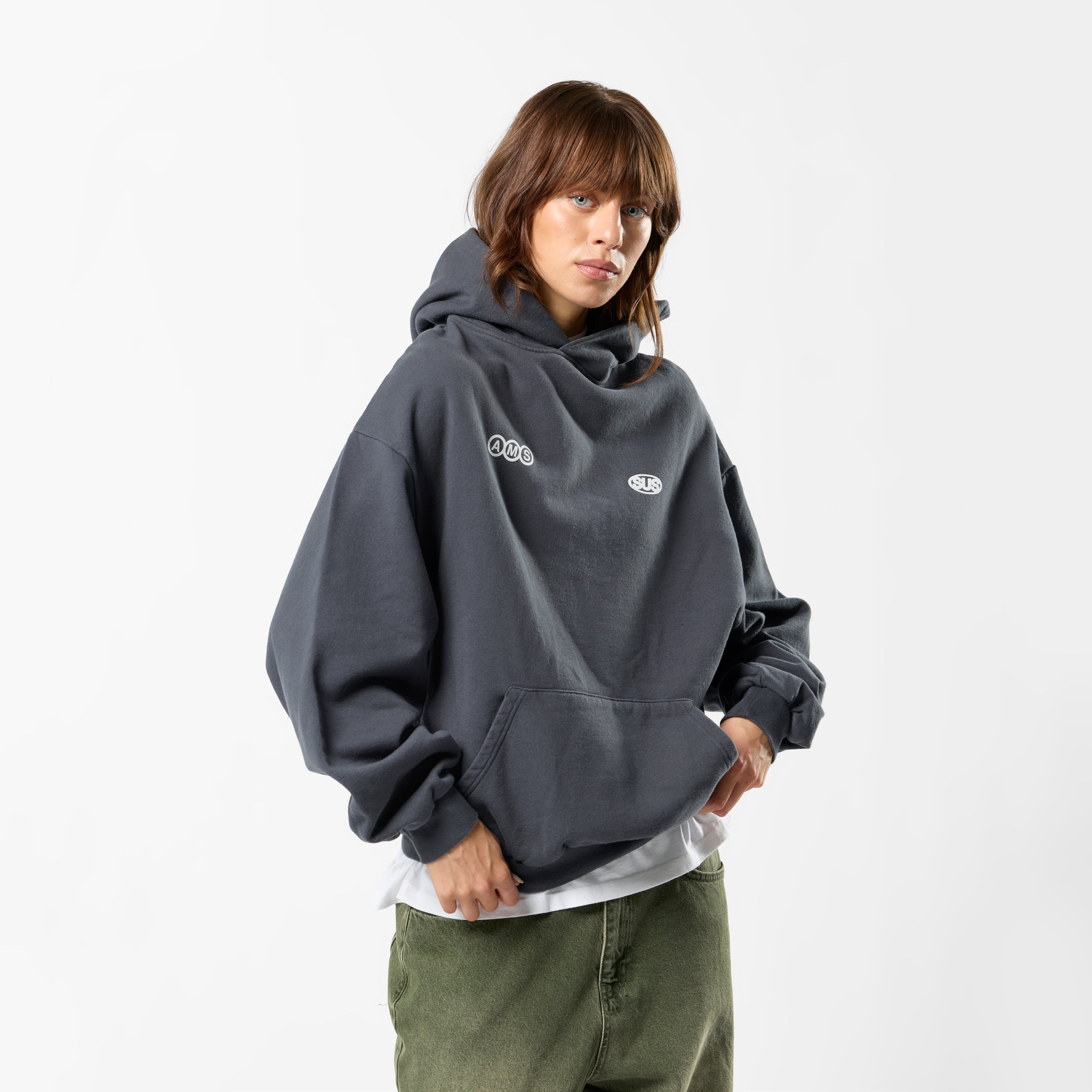 Amsterdam Supply Boxy Hoodie - Washed Black – Suspicious Antwerp