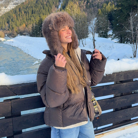 Winter1 / Essentials Puffer - Espresso