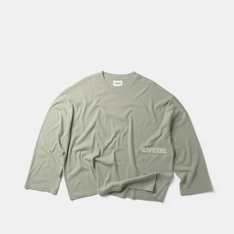 Core / Core Ribbed Longsleeve - Washed Rhino