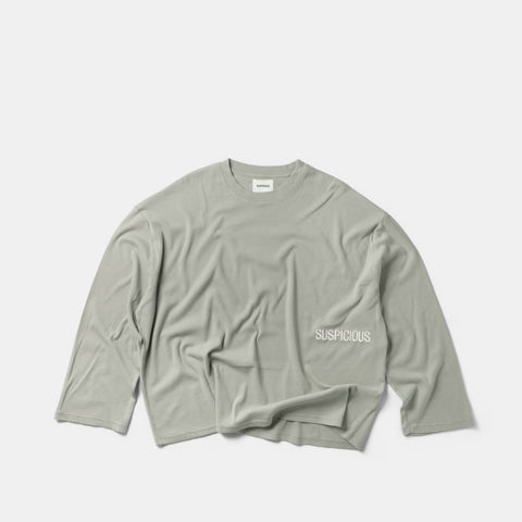 Core / Core Ribbed Longsleeve - Washed Rhino