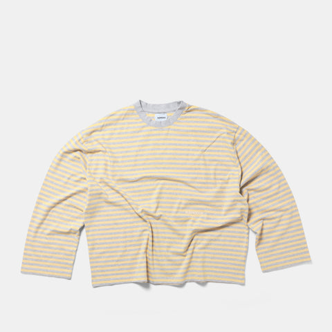 Summer Breeze / Solid Striped Longsleeve - Heather & Butter