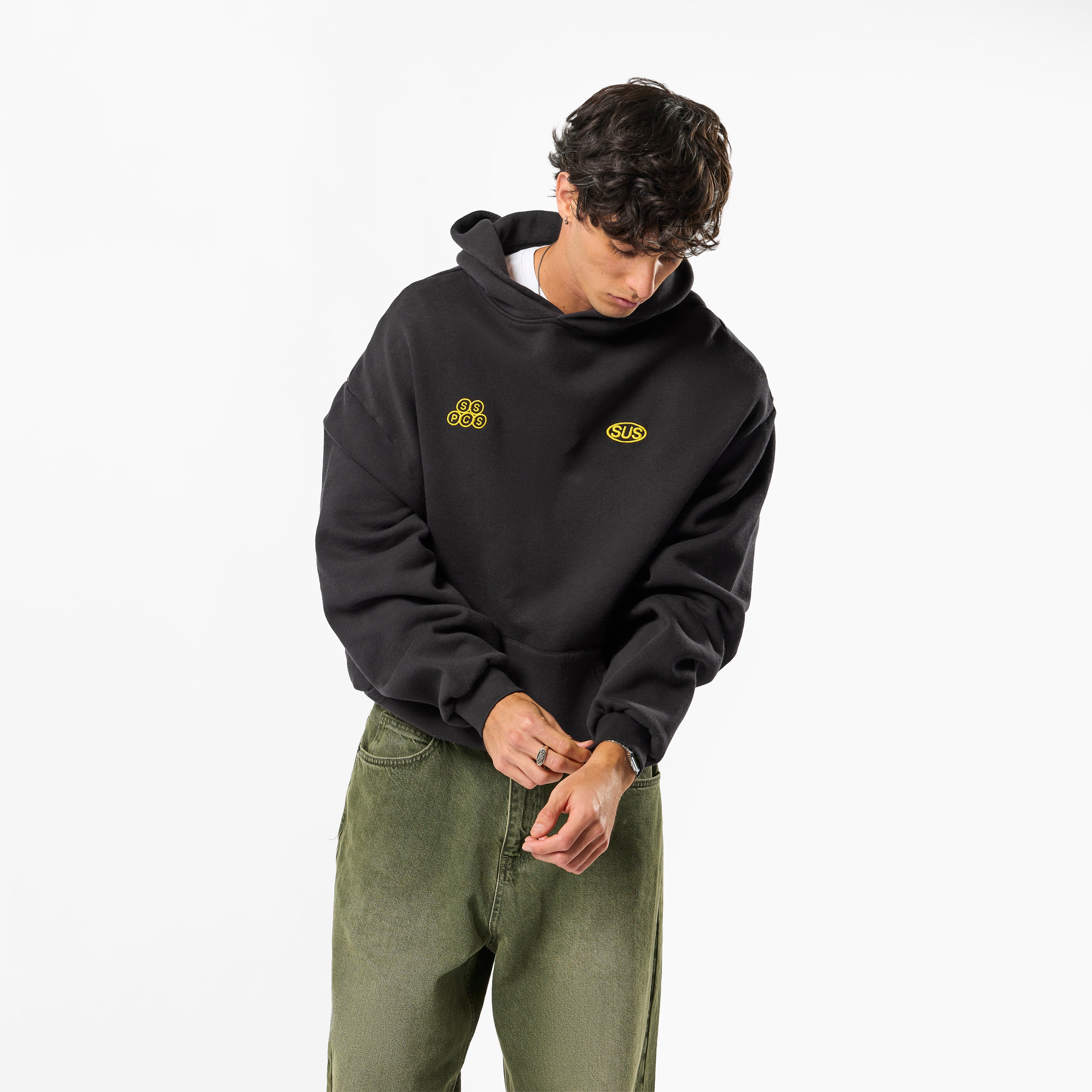 Backmark Hoodie - Black – Suspicious Antwerp